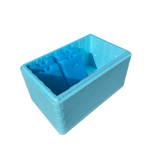 Load image into Gallery viewer, Insulated Cold Shipping Box with Foam Cooler ID: 17 ³⁄₁₆&quot; x 10 ³⁄₁₆&quot; x 8 ¼&quot;, Reusable, Recyclable, and Multi-Purpose, theBOXcold
