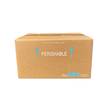 Load image into Gallery viewer, Insulated Cold Shipping Box with Foam Cooler ID: 17 ³⁄₁₆&quot; x 10 ³⁄₁₆&quot; x 8 ¼&quot;, Reusable, Recyclable, and Multi-Purpose, theBOXcold
