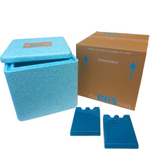 Load image into Gallery viewer, Insulated Cold Shipping Box w/Foam Cooler Reusable Recyclable, theBOXcold
