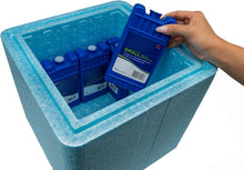 Load image into Gallery viewer, Insulated Cold Shipping Box w/Foam Cooler Reusable Recyclable, theBOXcold
