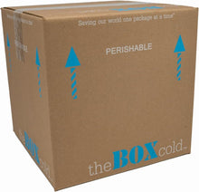 Load image into Gallery viewer, Insulated Cold Shipping Box w/Foam Cooler Reusable Recyclable, theBOXcold
