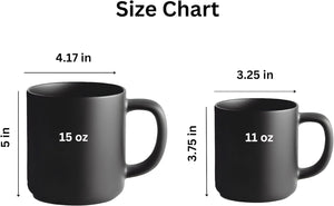 Mug Shipping Box With Foam Inserts for 11oz and 15oz Mugs