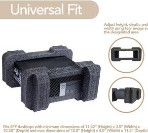 Universal Small Form Factor Desktop Computer Shipping Box, theBOXlarge