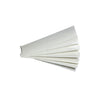 Pre-Cut Clear Return Label Strip, 3" x 16" BOPP Film Strips, 2.6mil Thickness